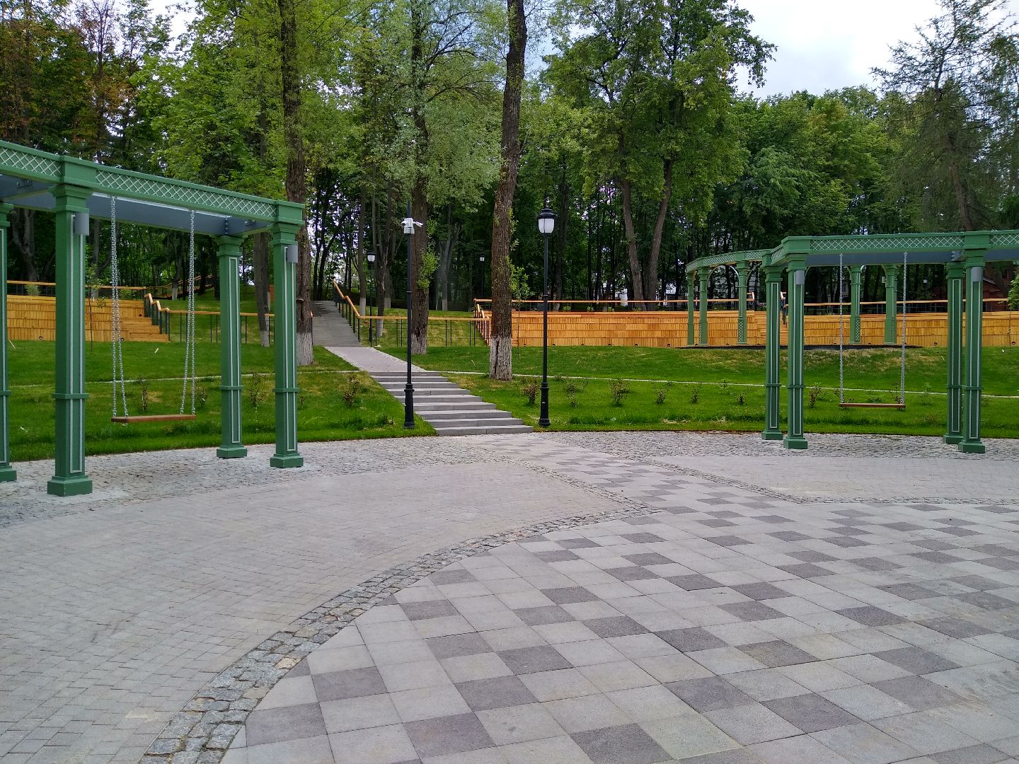 Раменское, благоустройство, парк, амфитеатр