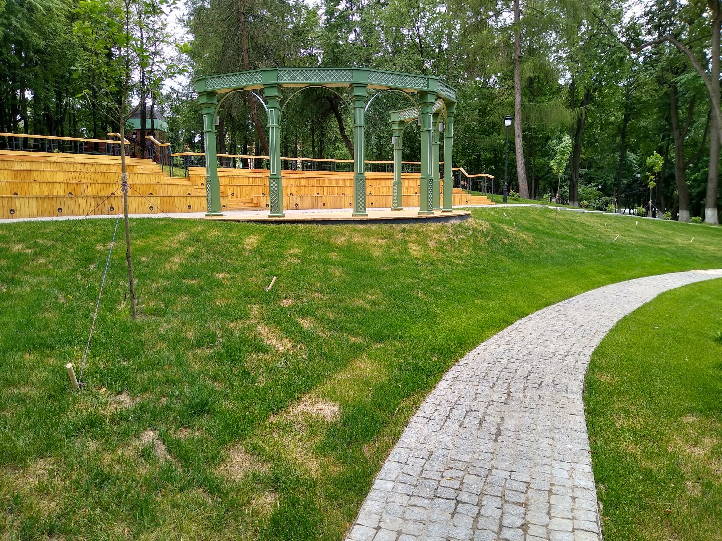 Раменское, благоустройство, парк, амфитеатр