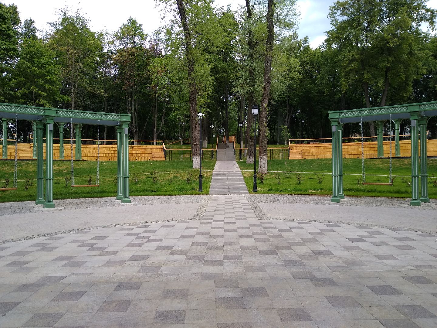 Раменское, благоустройство, парк, амфитеатр