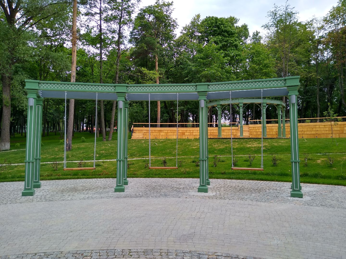 Раменское, благоустройство, парк, амфитеатр