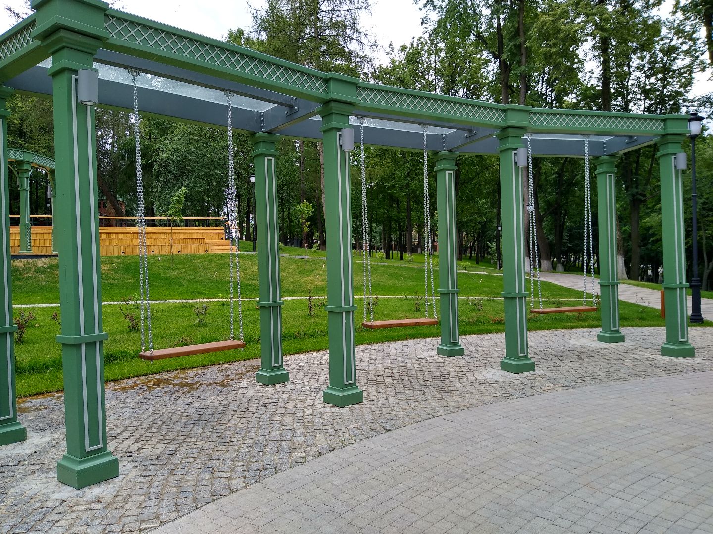 Раменское, благоустройство, парк, амфитеатр