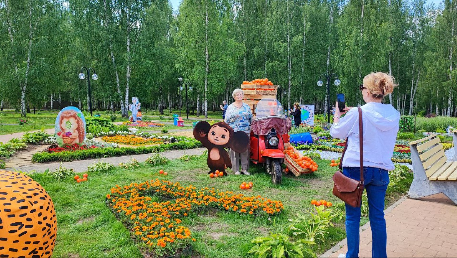 Клин, культура, фестивали, цветы, общество, лето