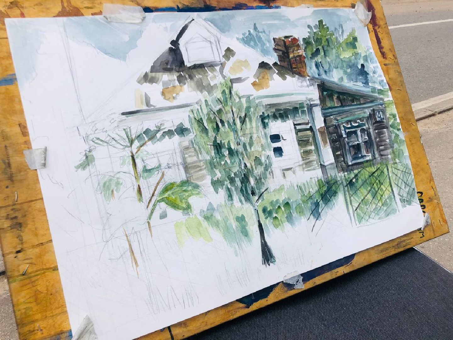 Руза, Дорохово, искусство, художники, колледж искусств, пленэр