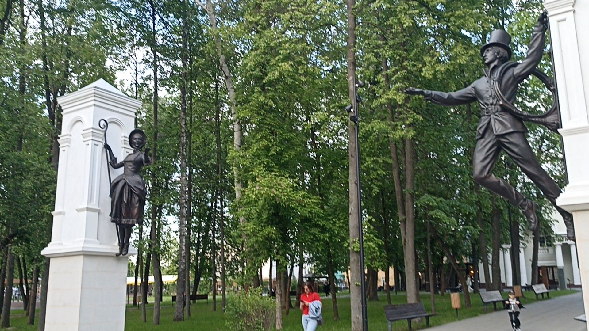 Серпухов, Подмосковье, скульптуры, парк, композиция