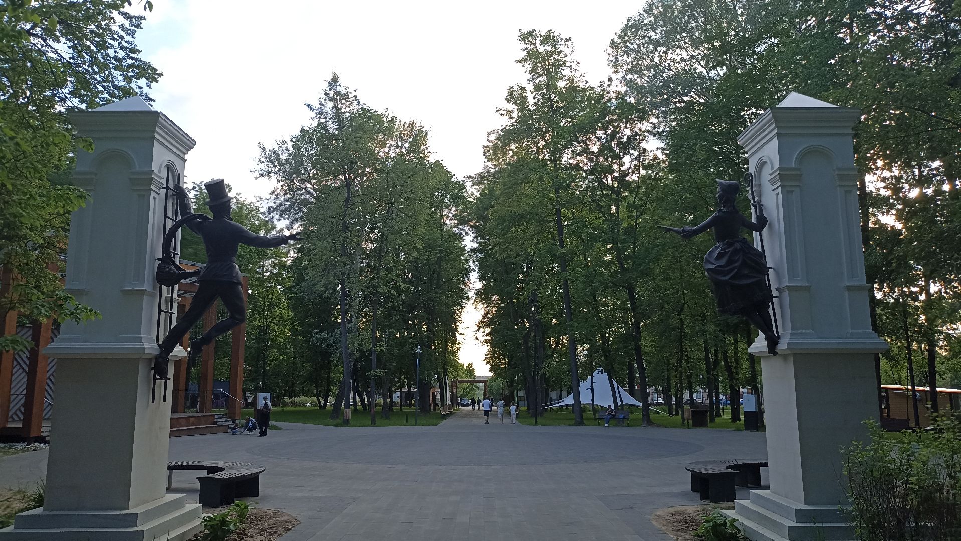 Серпухов, Подмосковье, скульптуры, парк, композиция