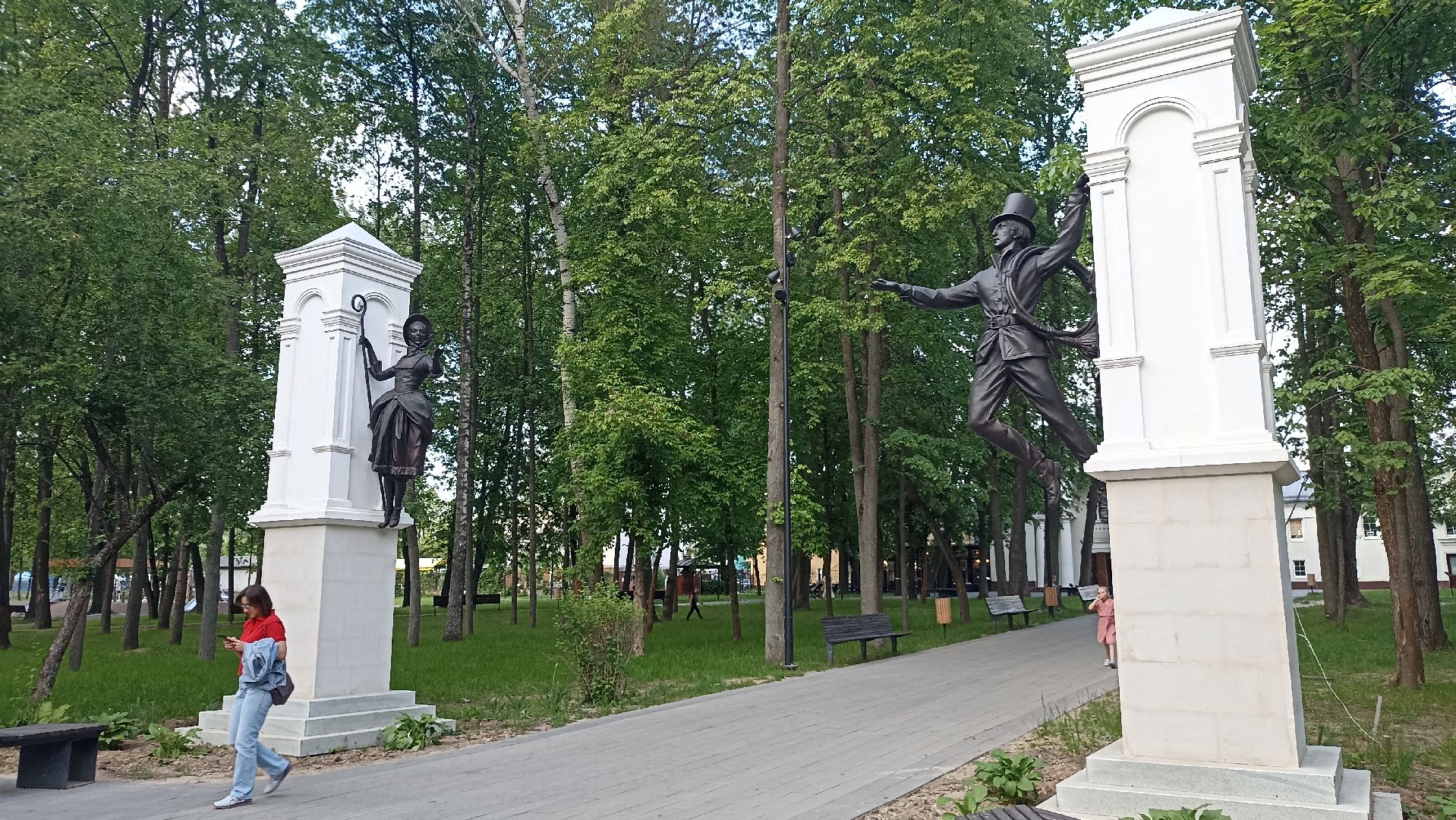 Серпухов, Подмосковье, скульптуры, парк, композиция