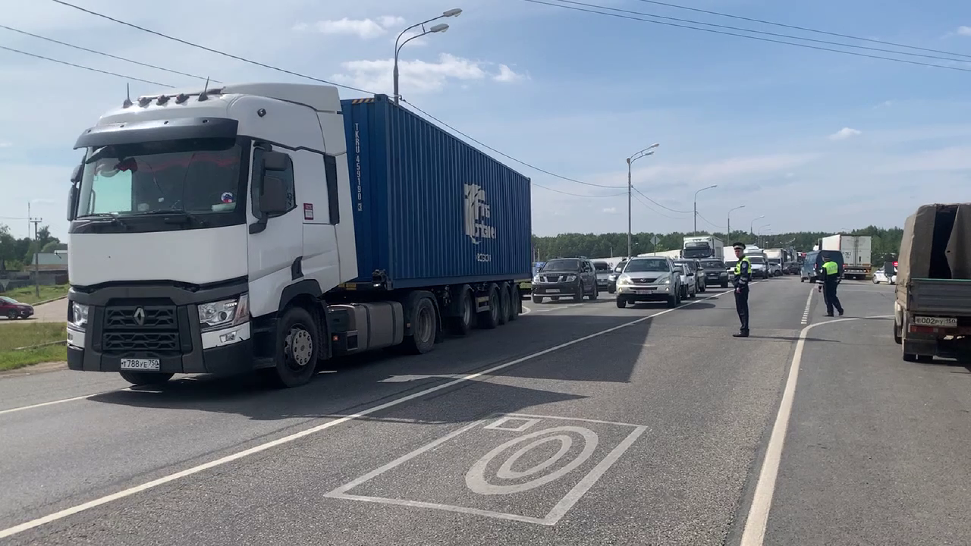 Ступино, КТО, СВО, блокировка дорог