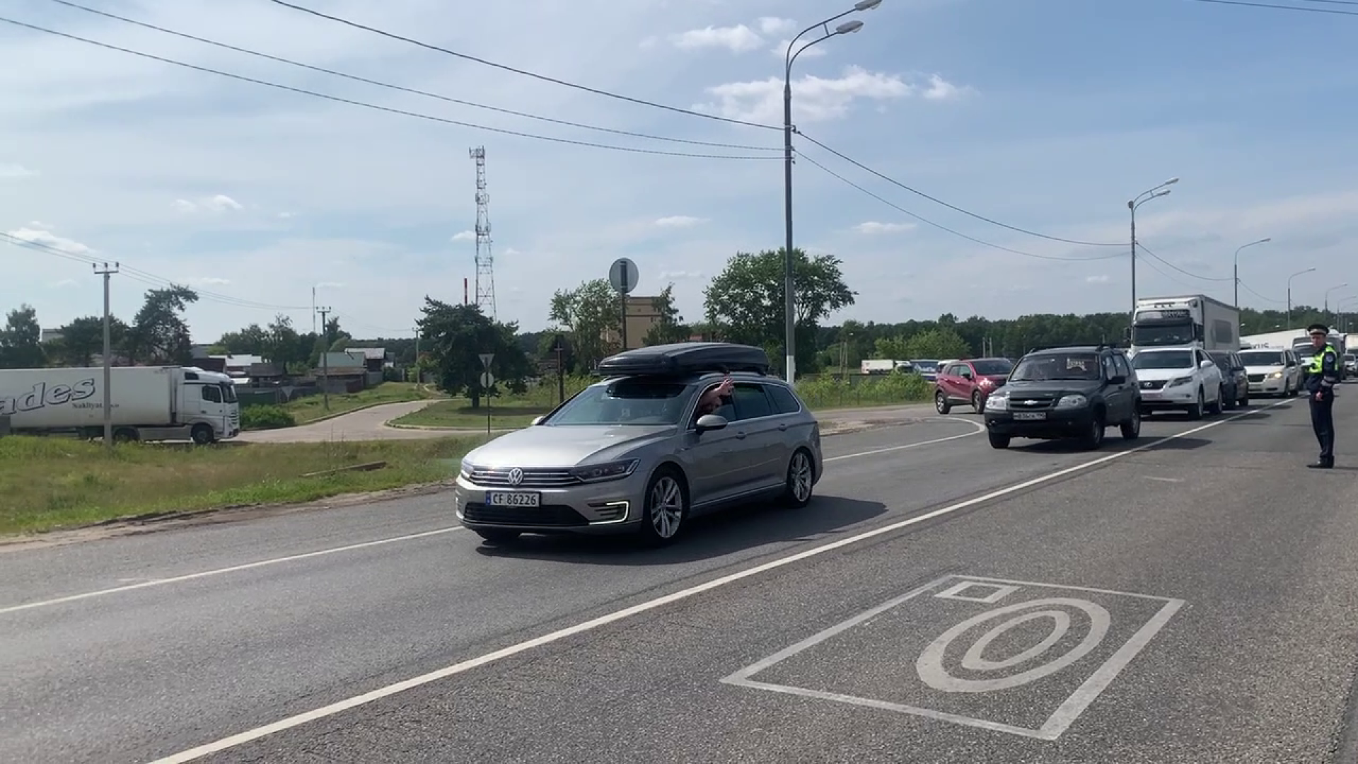 Ступино, КТО, СВО, блокировка дорог