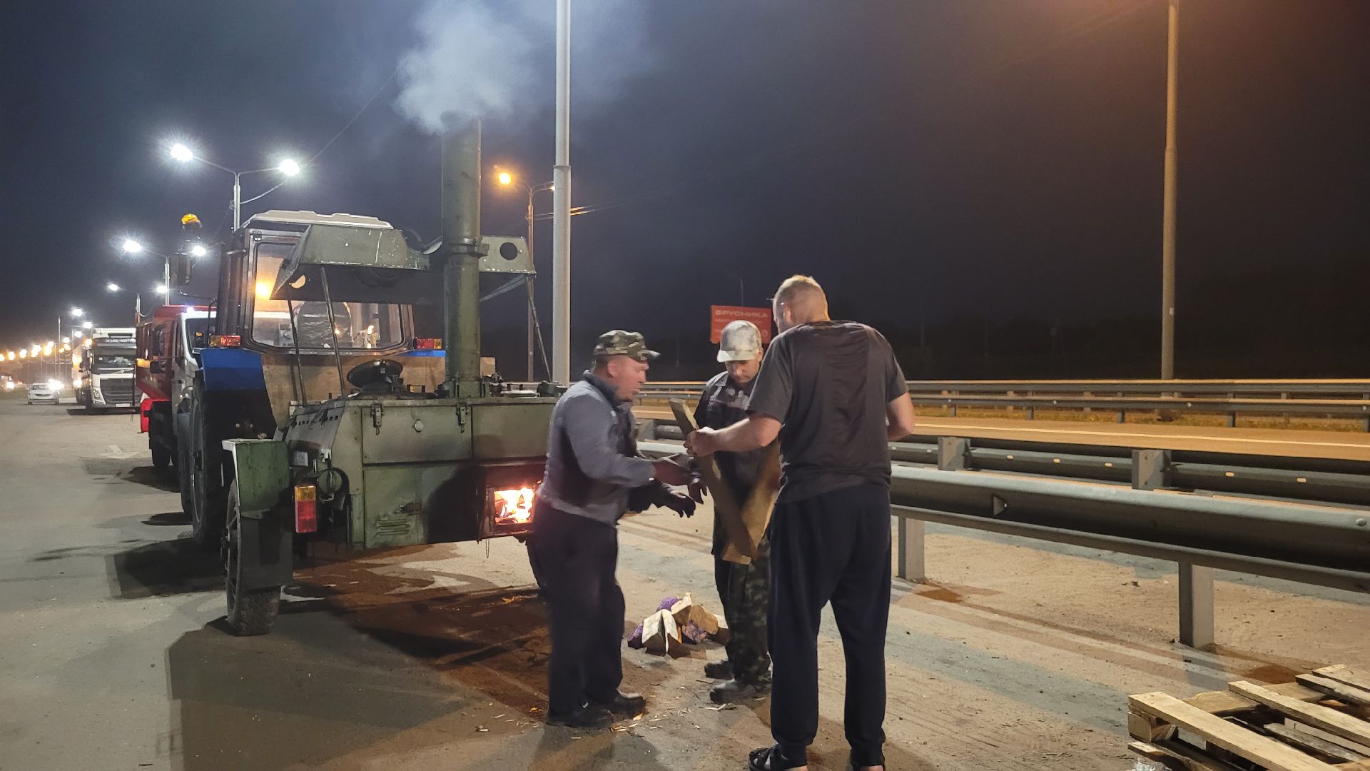 # КТО, # Полевая кухня, # Ленинский го, # Помощь на дорогах, # М 4