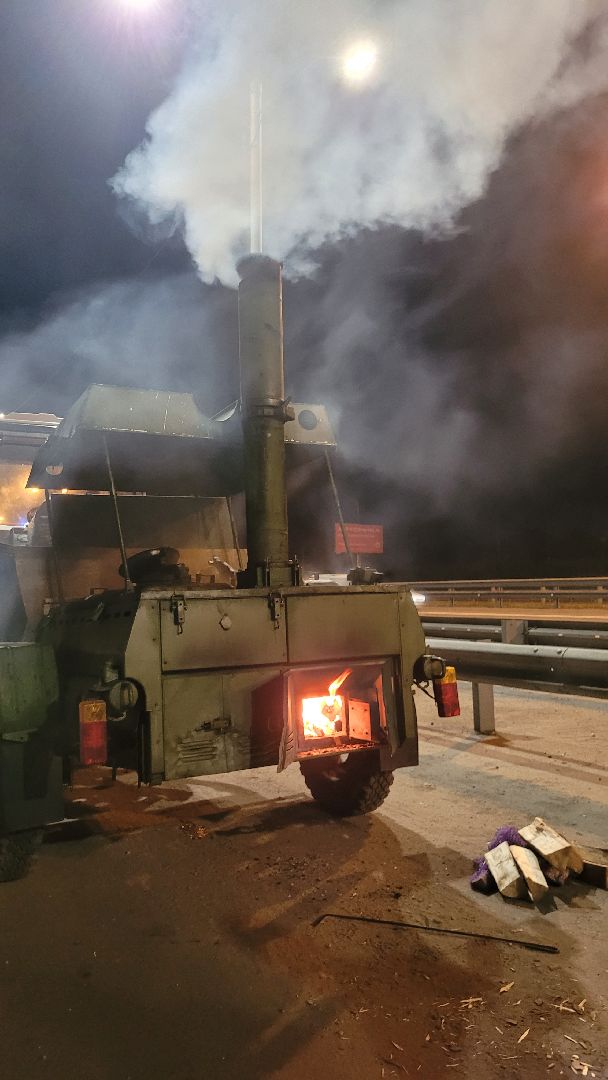 # КТО, # Полевая кухня, # Ленинский го, # Помощь на дорогах, # М 4