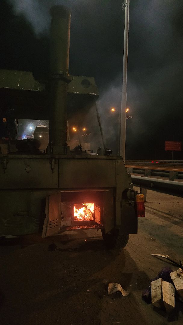 # КТО, # Полевая кухня, # Ленинский го, # Помощь на дорогах, # М 4