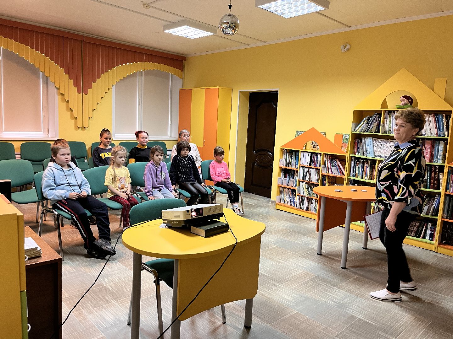 Шаховская, библиотека, дети, образование