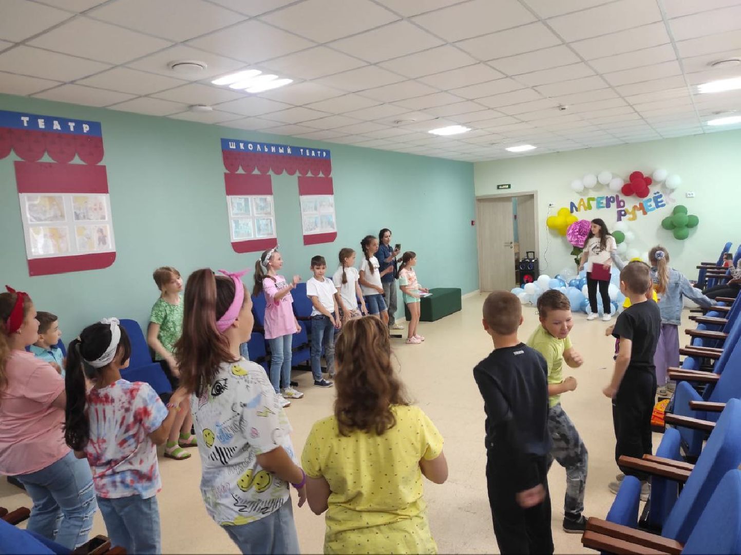 Чехов, лагерь, школа, праздник, театр, дети