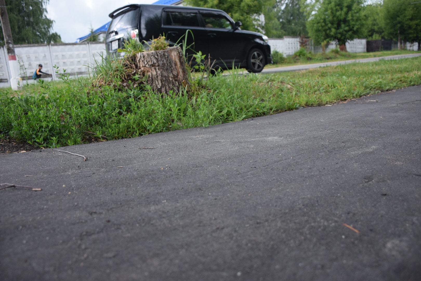 Павловский Посад, городской округ Павловский Посад, тротуар, дорога асфальт, пешеходы