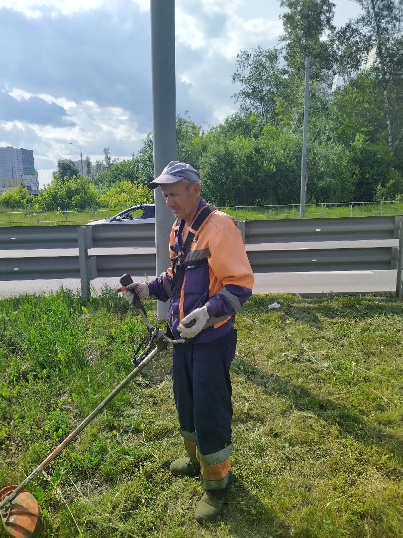 Долгопрудный, покос травы, ЖКХ, благоустройство, газон, Химки