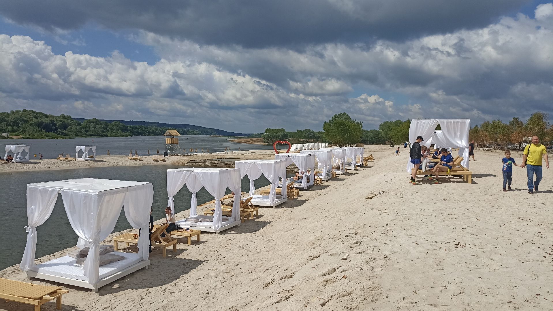 Серпухов, Подмосковье, пляж, Ока, спорт, отдых