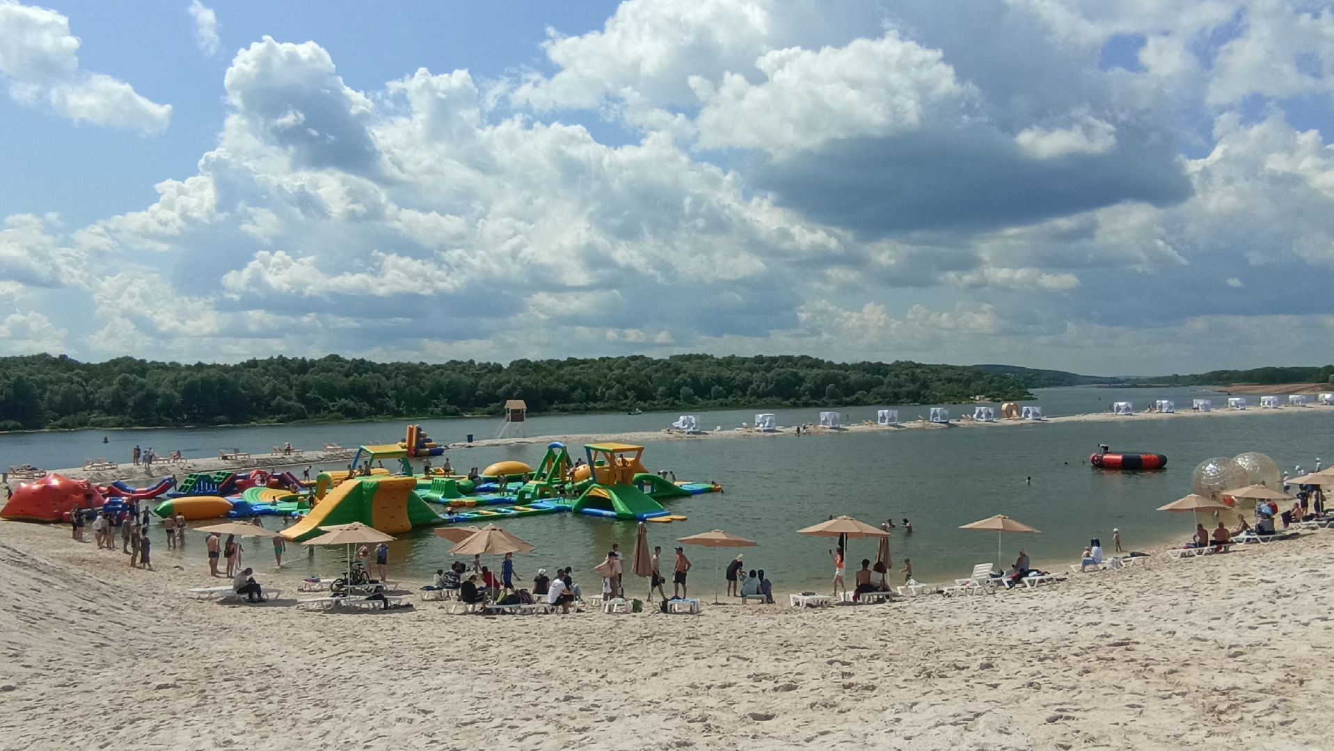 Серпухов, Подмосковье, пляж, Ока, спорт, отдых