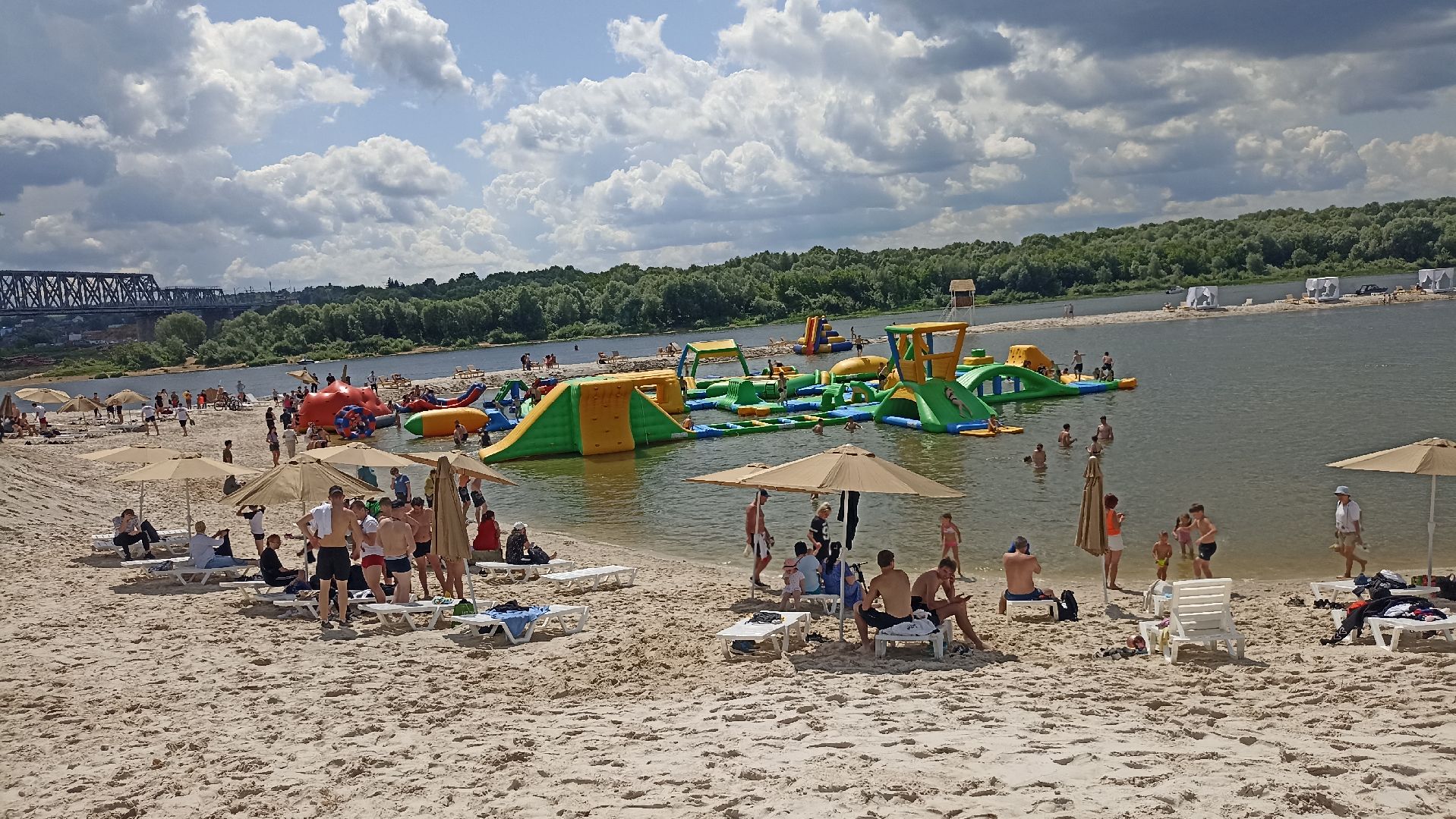 Серпухов, Подмосковье, пляж, Ока, спорт, отдых