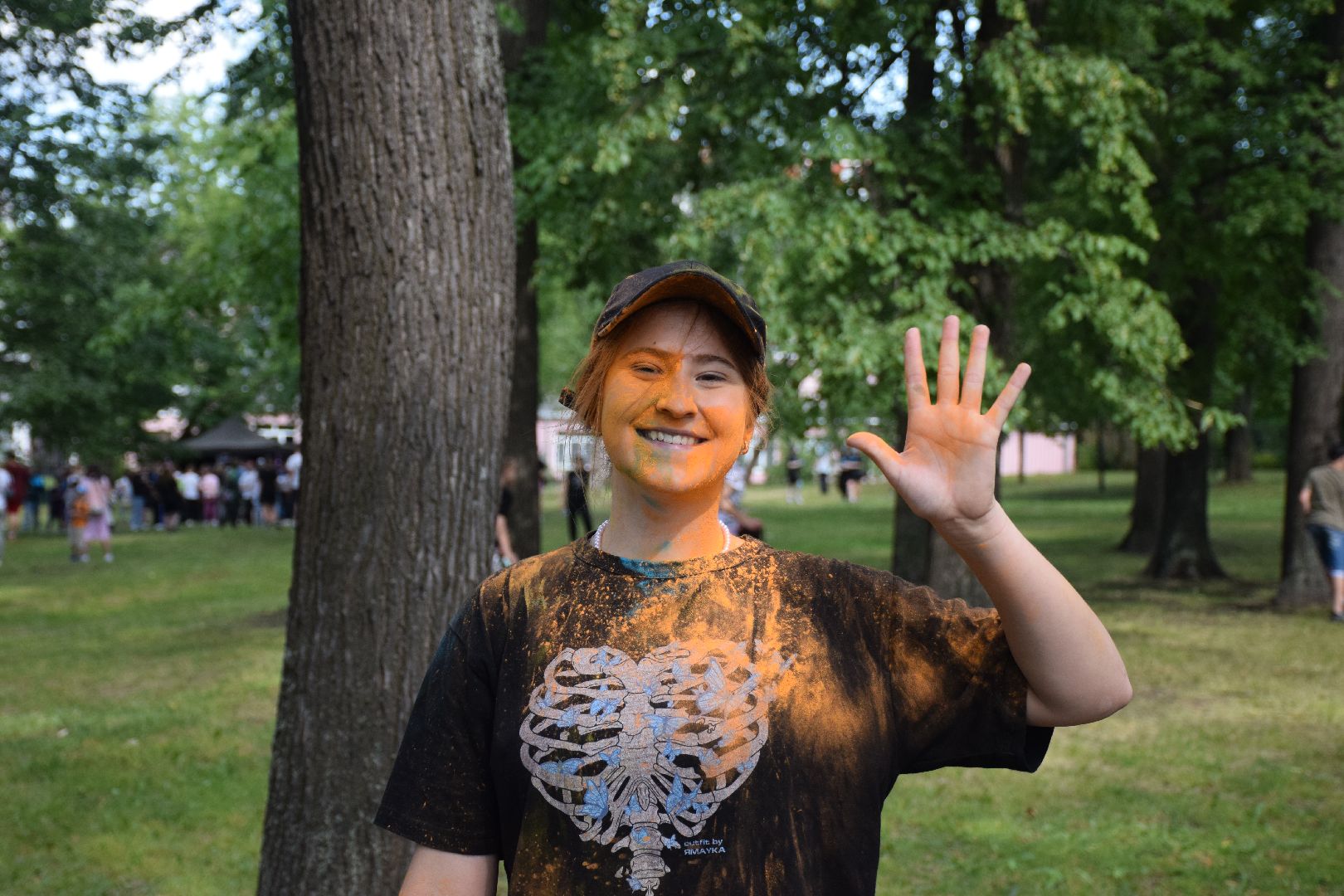 Павловский Посад, городской округ Павловский Посад, дети, праздник, холи, краски, ярко