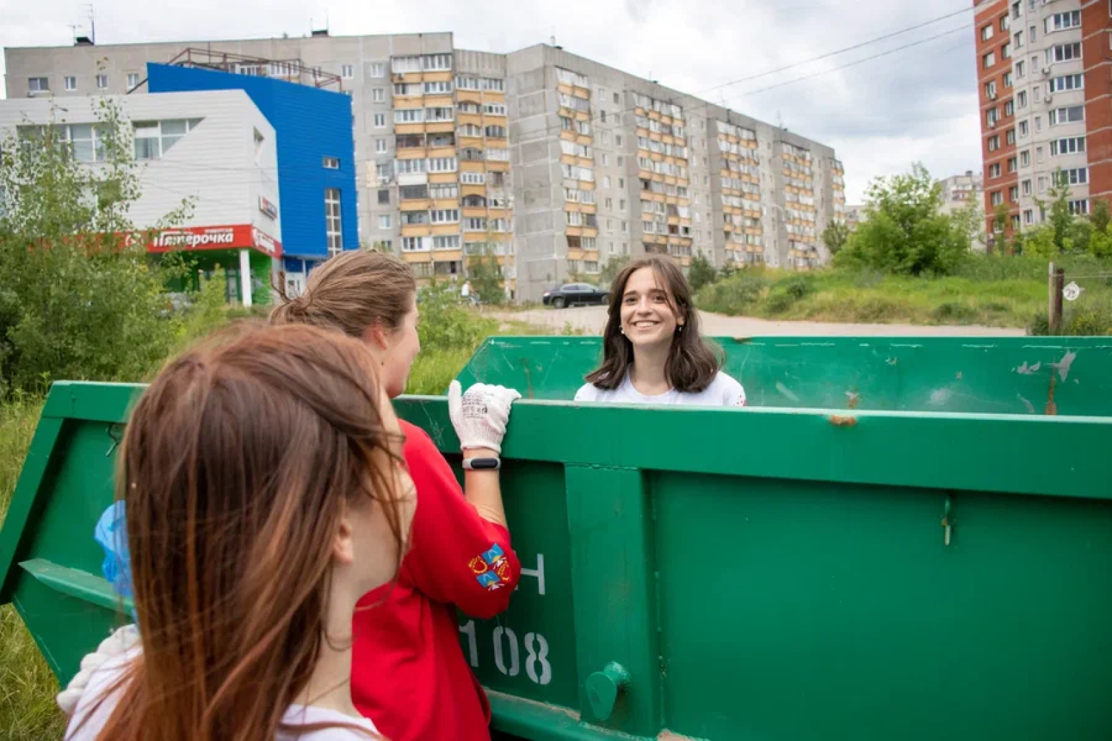 волонтёры, Подмосковья, акция, экологическая, набережная, Быковки