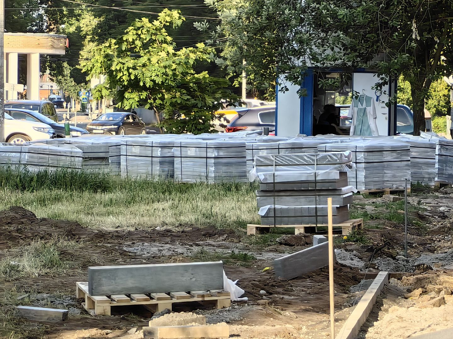 Сквер, благоустройство, велопарковка, перемены, беседка, площадка