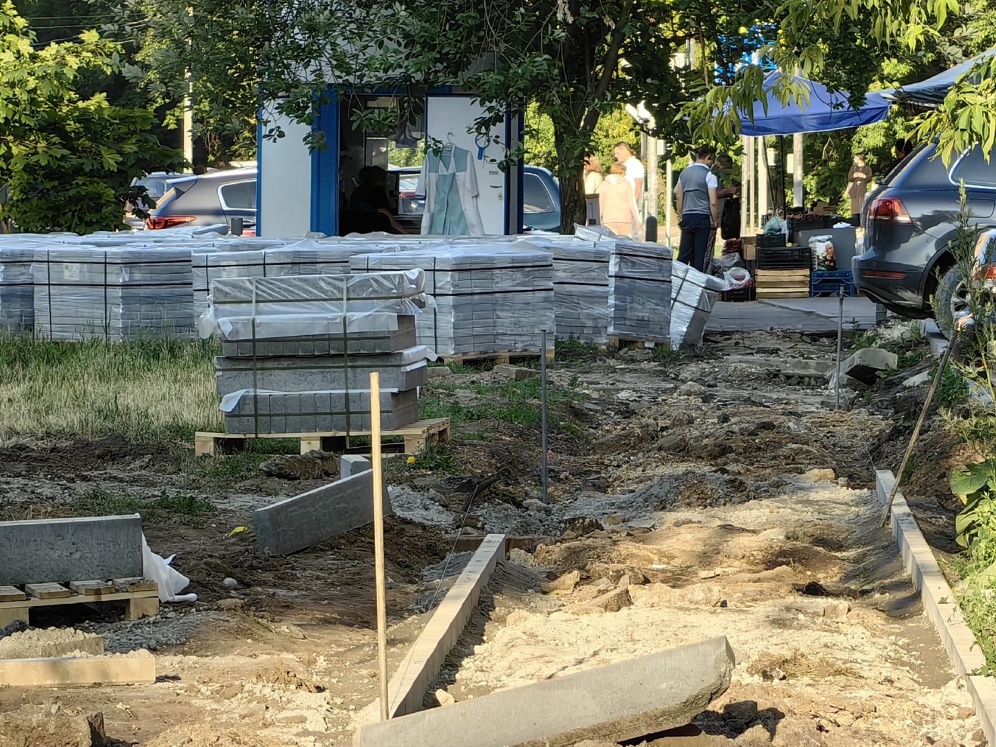 Сквер, благоустройство, велопарковка, перемены, беседка, площадка