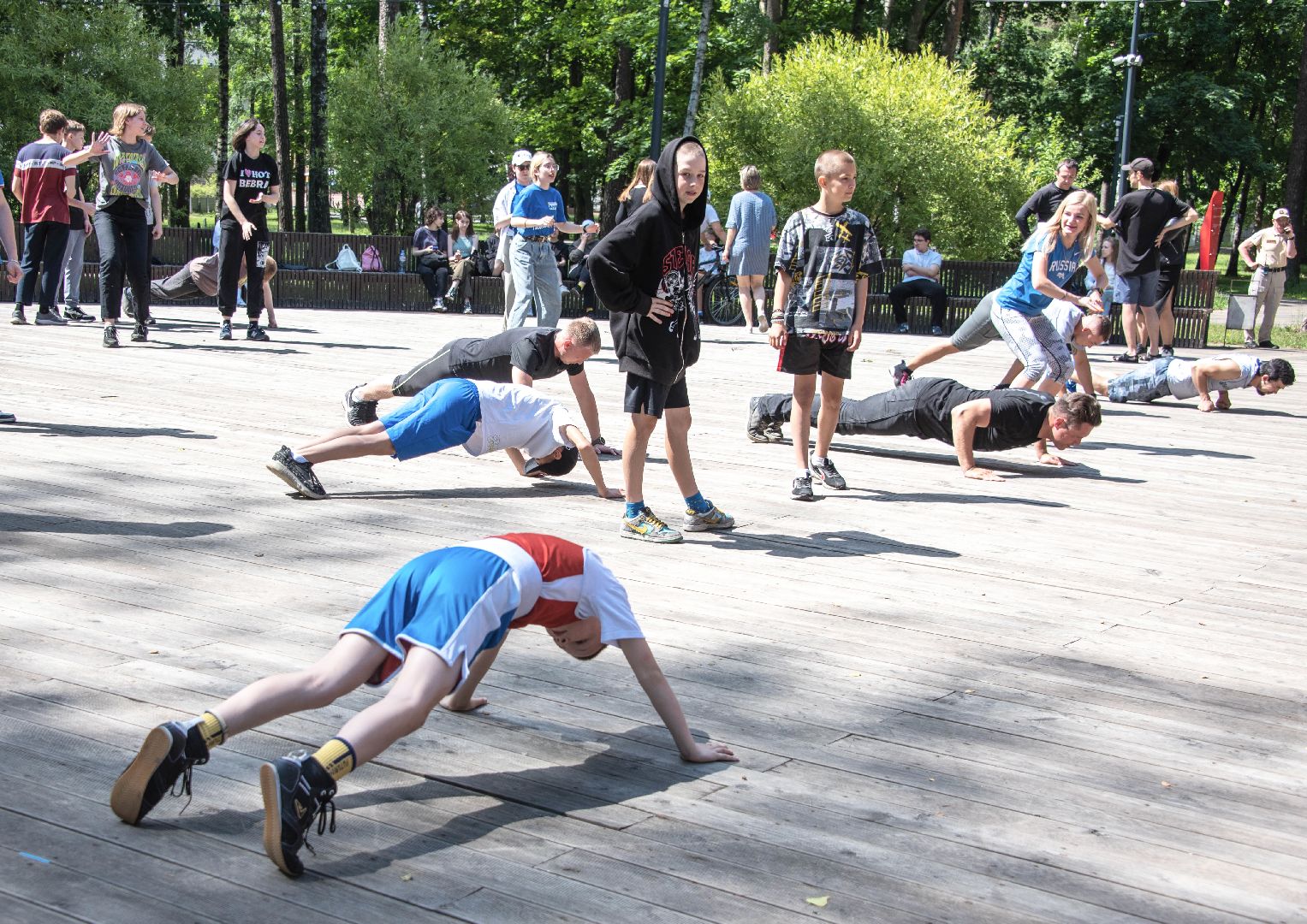 Балашиха, Подмосковье, спорт, бокс, парки, мастер-классы, сила России, Дмитрий Двали