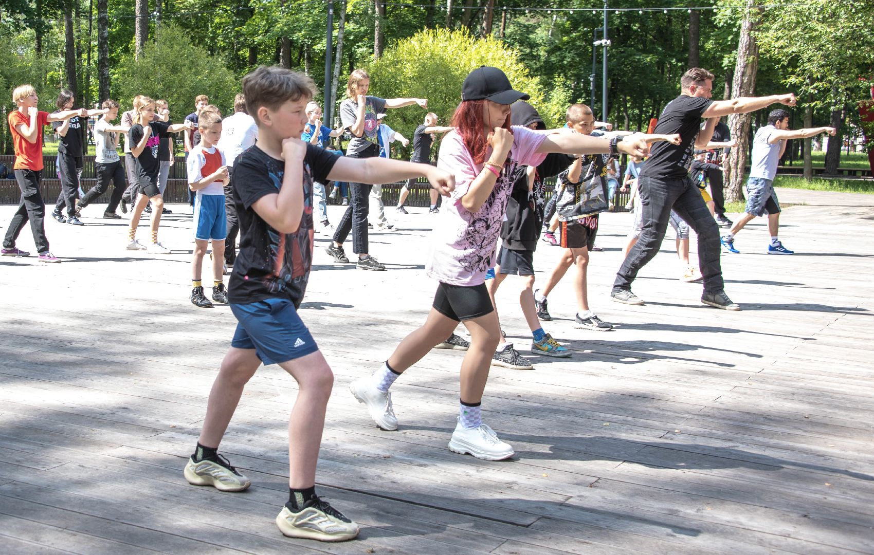 Балашиха, Подмосковье, спорт, бокс, парки, мастер-классы, сила России, Дмитрий Двали