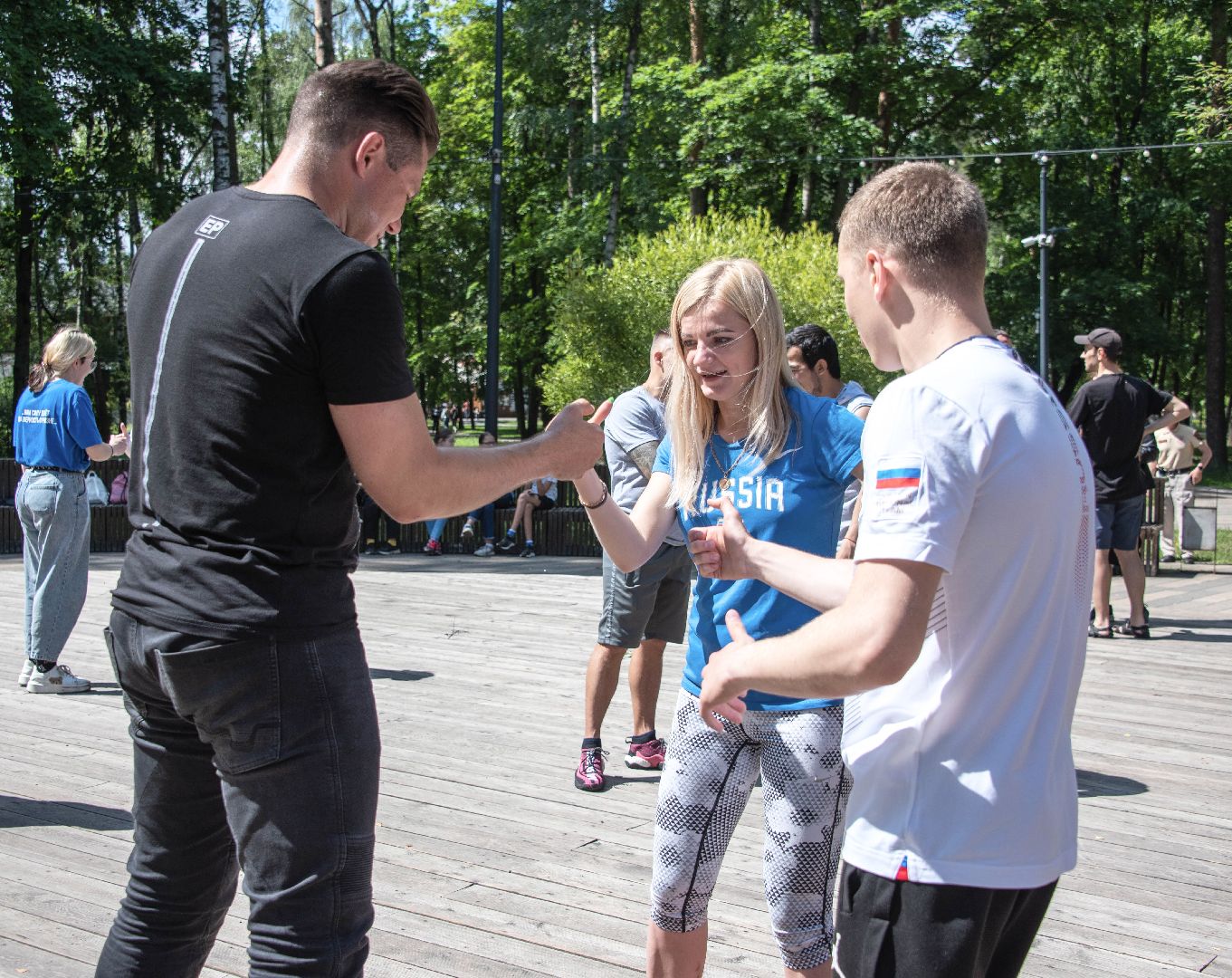 Балашиха, Подмосковье, спорт, бокс, парки, мастер-классы, сила России, Дмитрий Двали