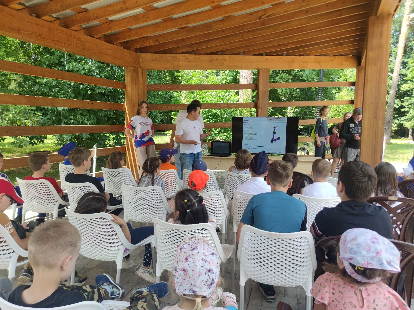 Праздник, Госавтоинспекция, дети, парк, лето, Дубна