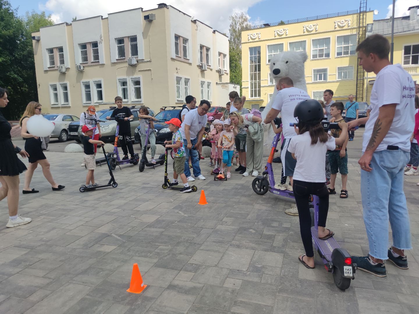 Праздник, Госавтоинспекция, дети, парк, лето, Дубна