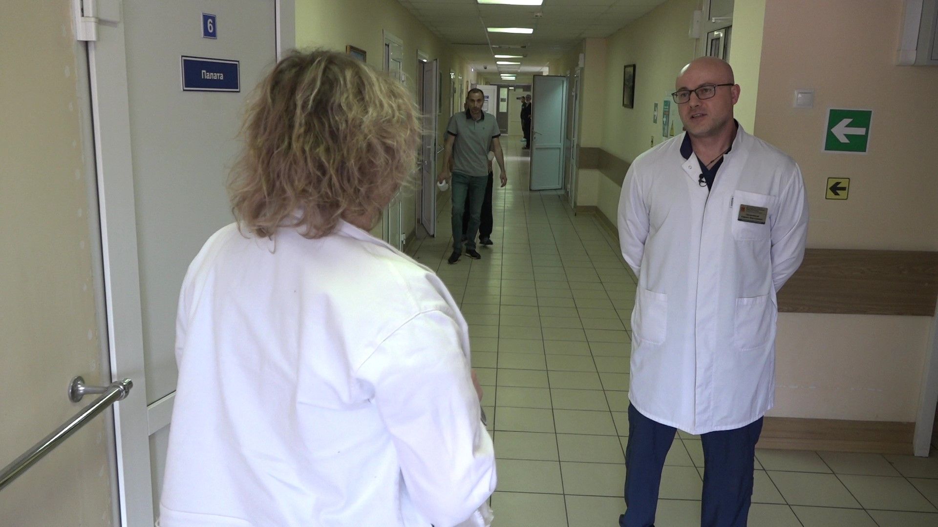 Студенты - практиканты, Домодедовская больница