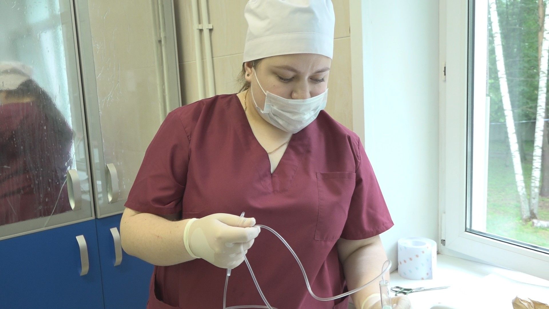 Студенты - практиканты, Домодедовская больница