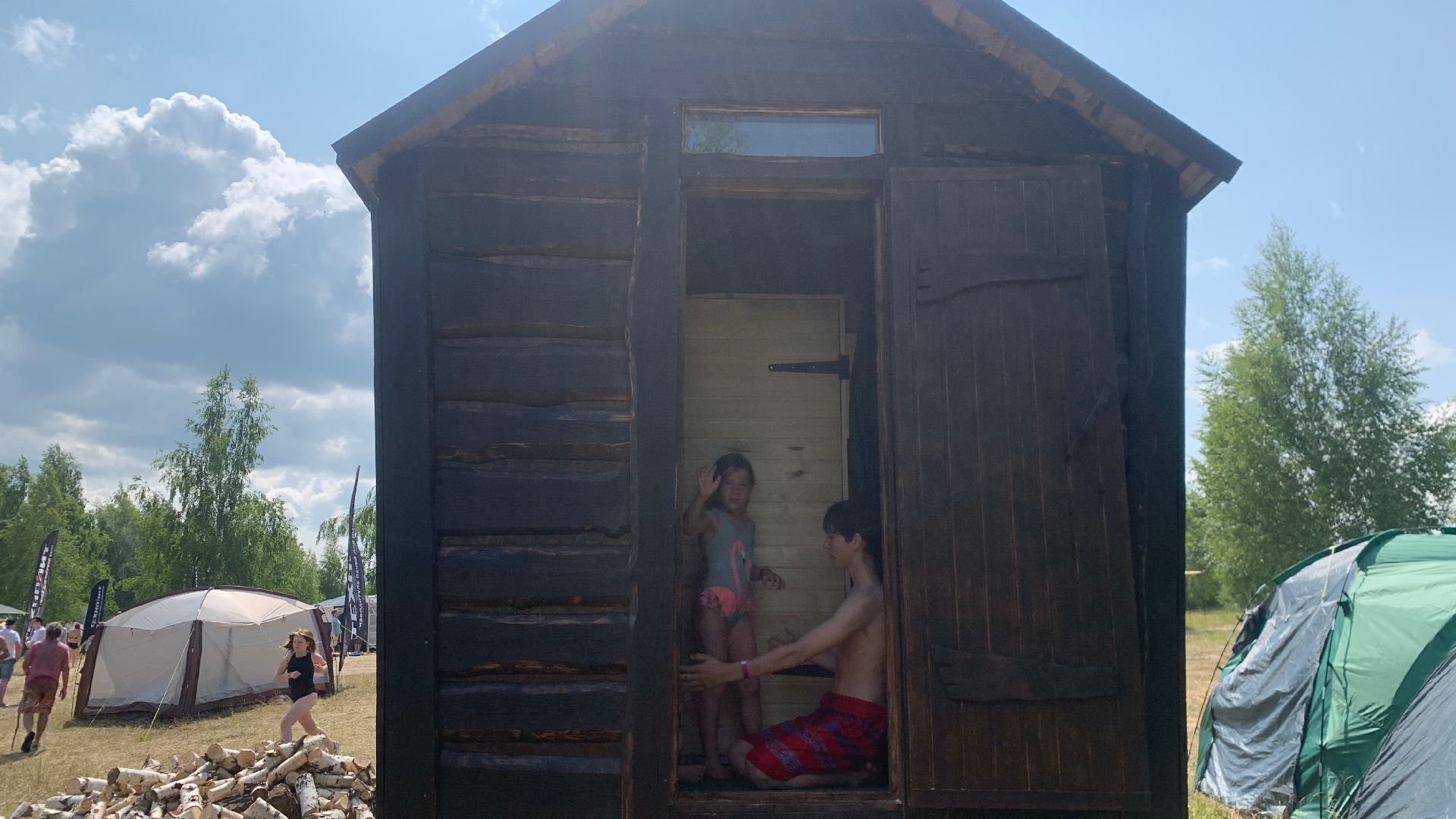 Ступино, Кашира, Банный Спас, Баня на курьих ножках