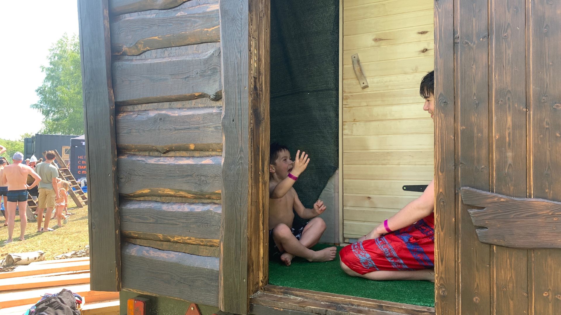 Ступино, Кашира, Банный Спас, Баня на курьих ножках