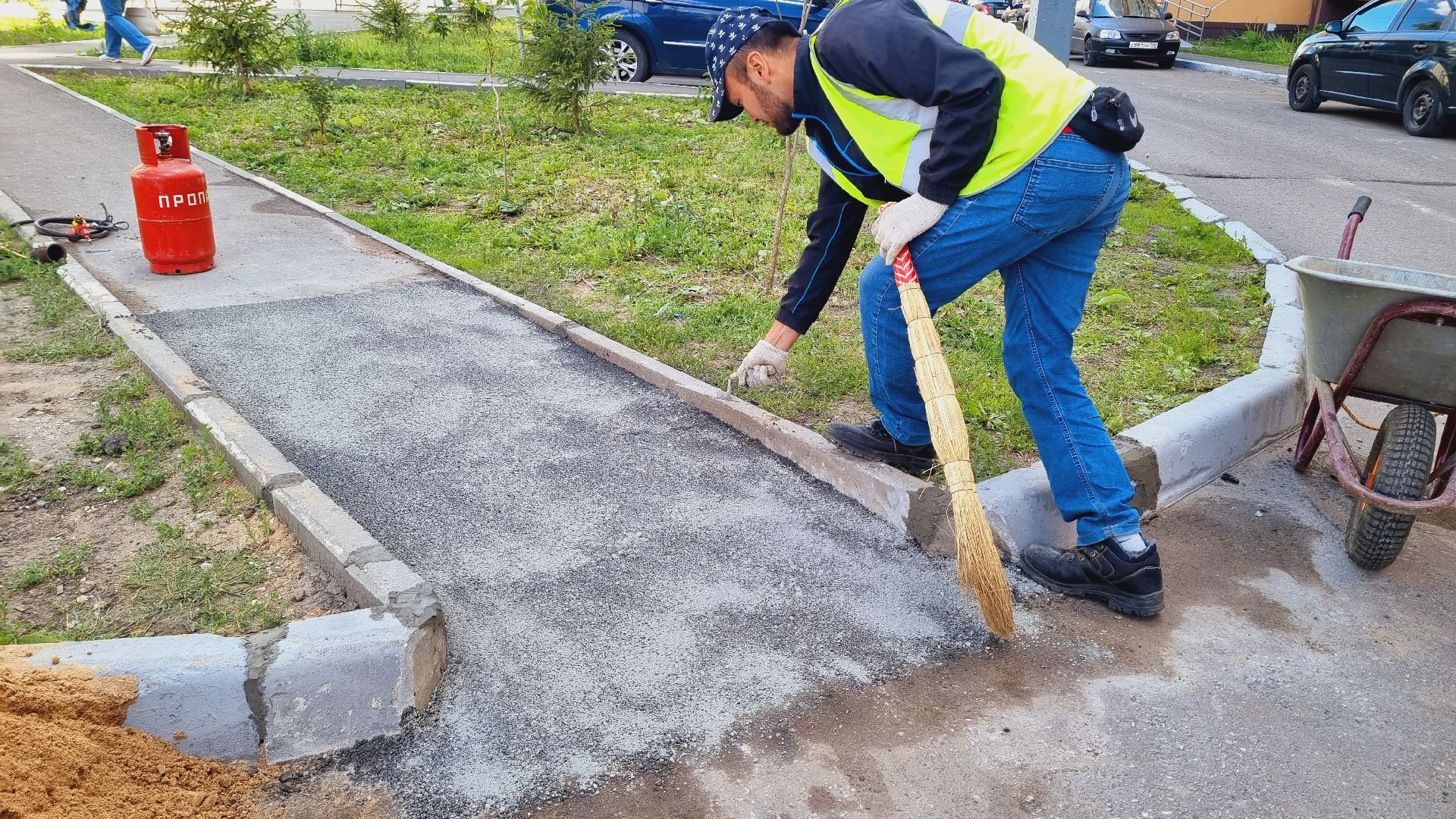 Подмосковье, Ивантеевка, благоустройство