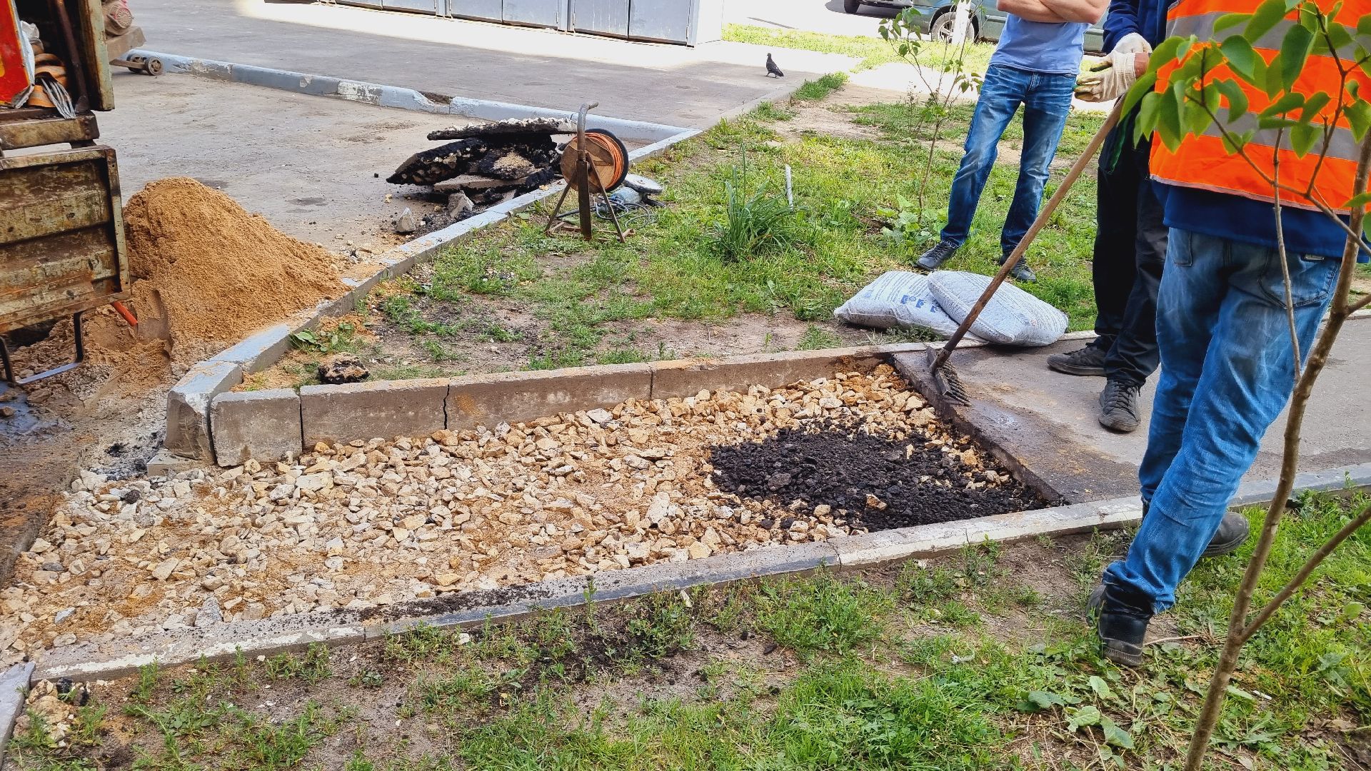 Подмосковье, Ивантеевка, благоустройство