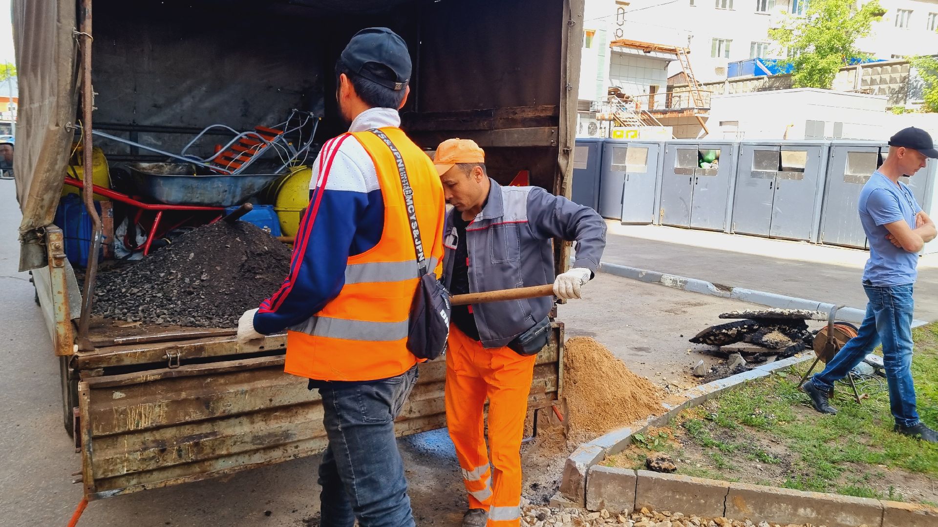 Подмосковье, Ивантеевка, благоустройство