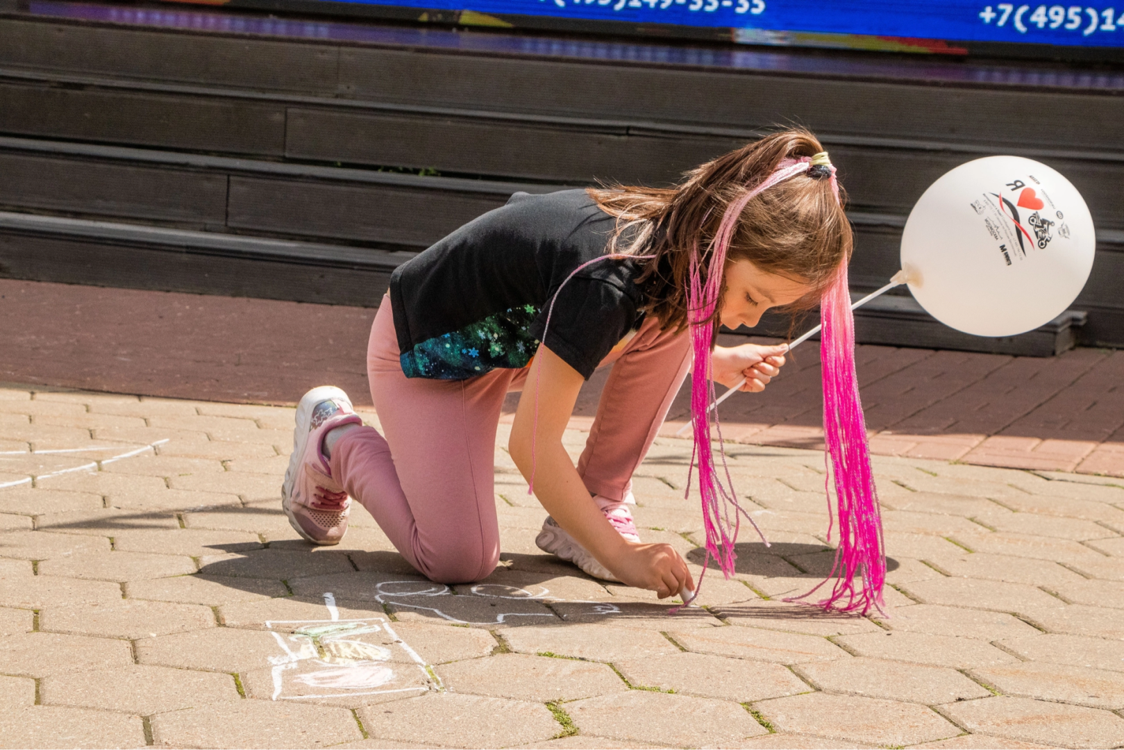 Домодедово, веселый забег, дети, ПДД