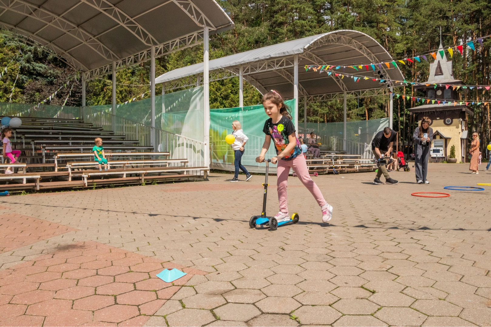 Домодедово, веселый забег, дети, ПДД