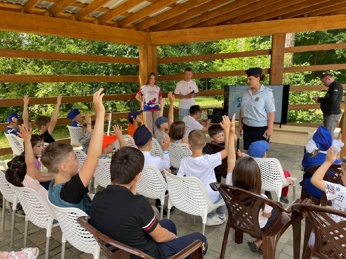 Юные инспекторы дорожного движения, дети, праздник, Дубна