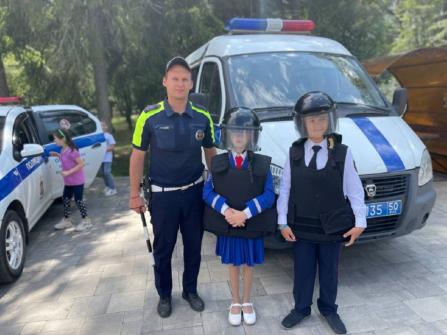 Юные инспекторы дорожного движения, дети, праздник, Дубна