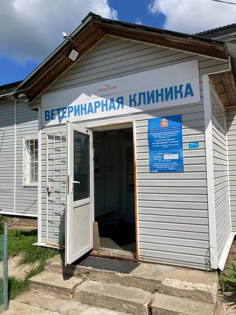 Солнечногорск, животные, ветеринарная станция, электронные карты, общая база