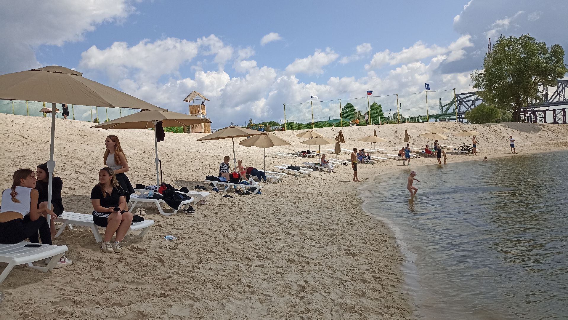 Серпухов, Подмосковье, дети, пляж на Оке, аквапарк