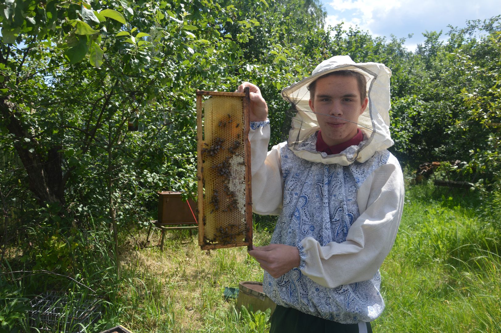 #Шатура, #Коробово_лицей, #родничок, #рабочая_пчела, #Сергей_Селиверстов, #уникальное_видео, #эксклюзив, #пчела, #улей