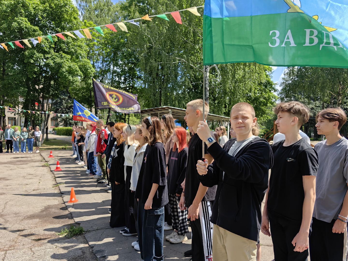 Детский лагерь, отряд, Зарница, спорт, мероприятия