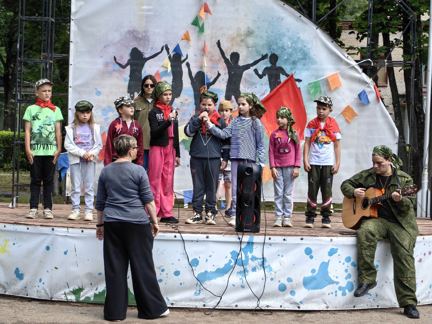 Детский лагерь, отряд, Зарница, спорт, мероприятия
