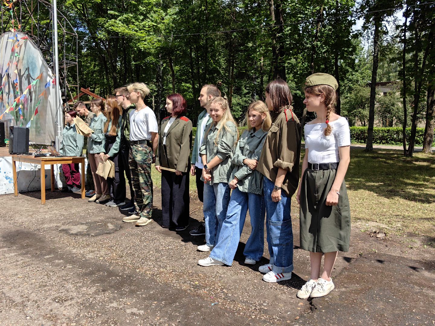 Детский лагерь, отряд, Зарница, спорт, мероприятия