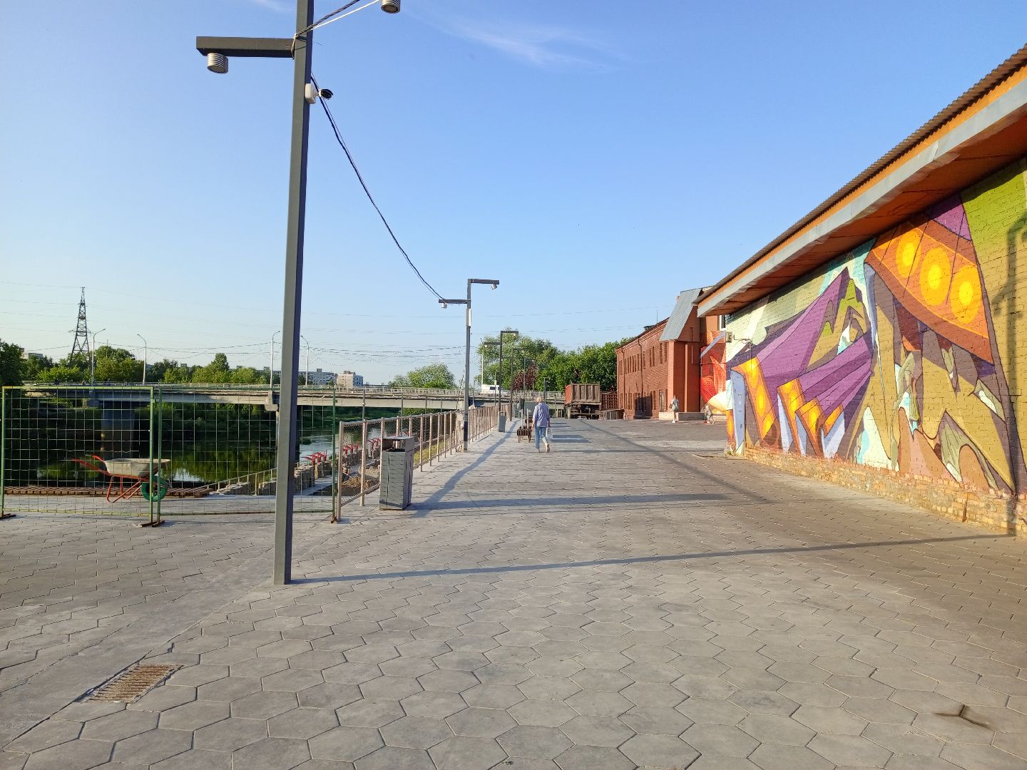 Орехово-Зуево, набережная, благоустройство