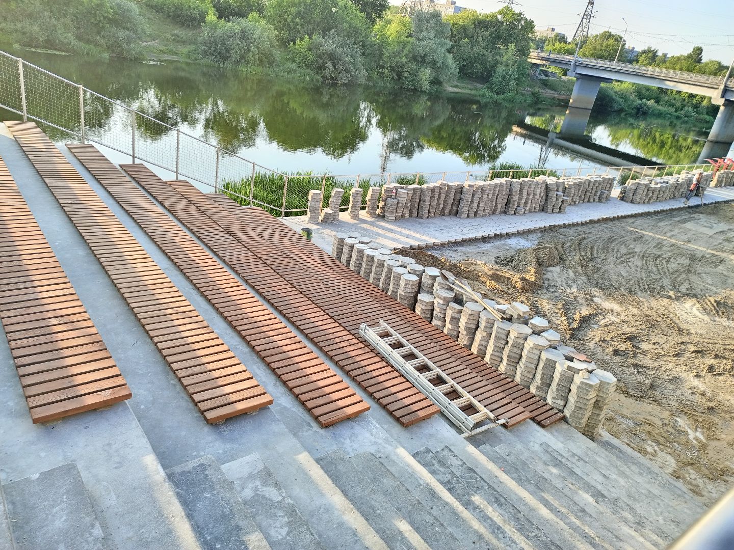 Орехово-Зуево, набережная, благоустройство